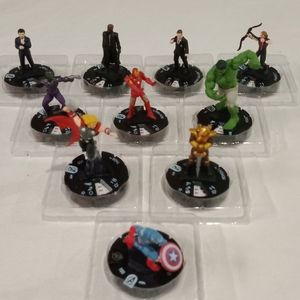 Marvel Avengers booster pack game pieces